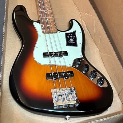 Fender Player Plus Active Jazz Bass 4 String Electric Bass Guitar - Sunburst image 6