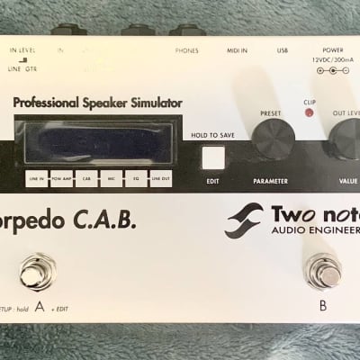Reverb.com listing, price, conditions, and images for two-notes-torpedo-c-a-b