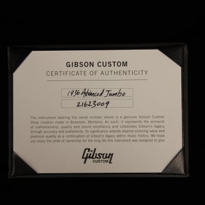 Gibson Custom Historic 1936 Advanced Jumbo (#009) image 13
