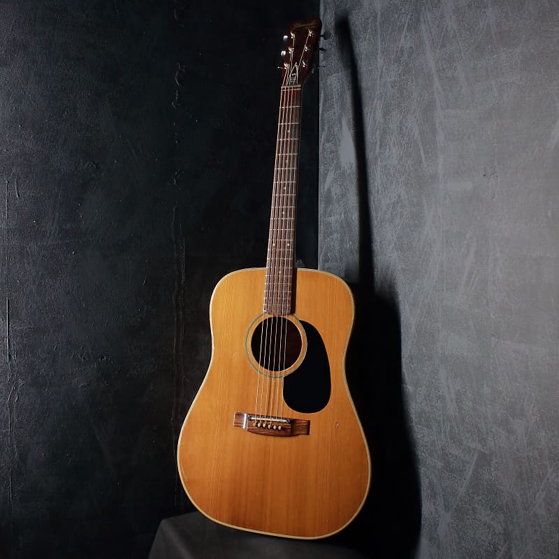 Yamaki Deluxe Folk No.120 Dreadnought Acoustic 1972 | Reverb France