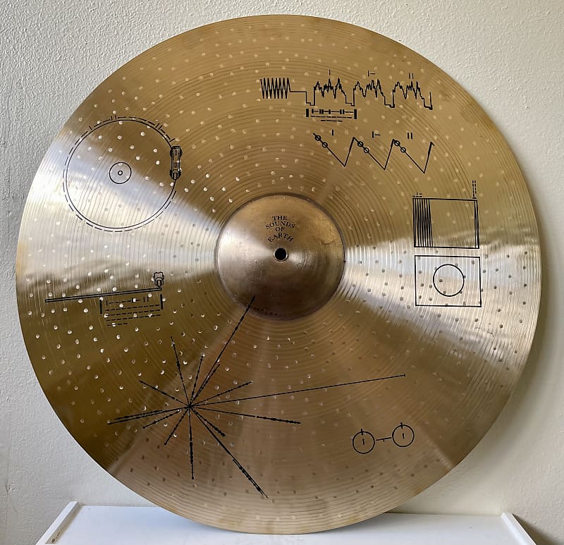 23" GM Designs Voyager Ride Cymbal Stick, Wash and Darkness Reverb