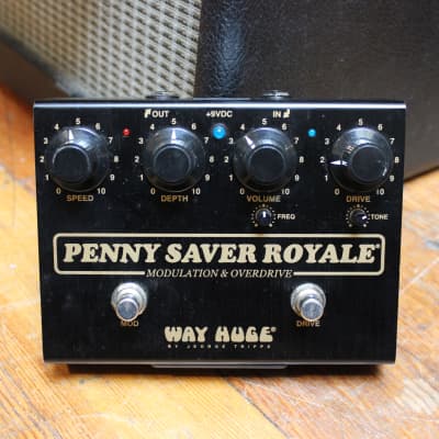 Reverb.com listing, price, conditions, and images for way-huge-penny-saver-royale-modulation-overdrive