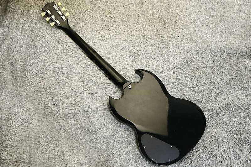 1989 Greco Japan SS Series SG Double Cutaway (Black) – Cool