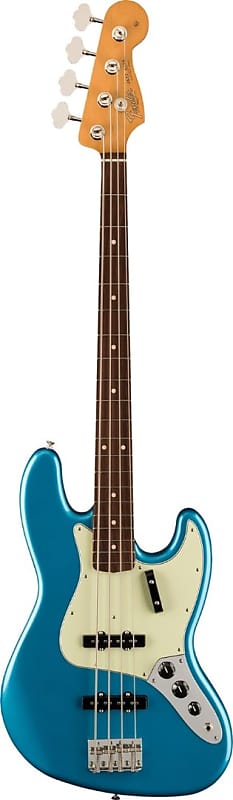 Fender Vintera II '60s Jazz Bass - 4-String Electric Bass, Rosewood Fingerboard, Lake Placid Blue image 1