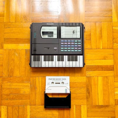 Philips PCM-100 (1988) FM Synthesizer and Personal Music Composer! With original data tape and a compatible brand-new power supply! Super rare! image 4