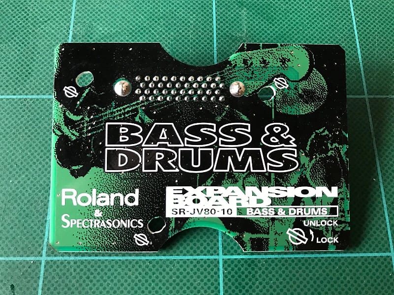 Roland SR-JV80-10 Bass and Drums Expansion Board | Reverb