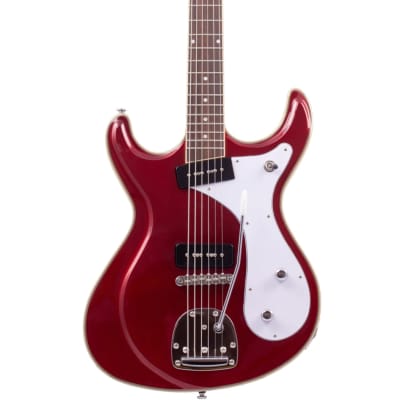 Eastwood Sidejack DLX Bound Solid Basswood Body Set Maple Neck 6-String Electric Baritone Guitar image 3