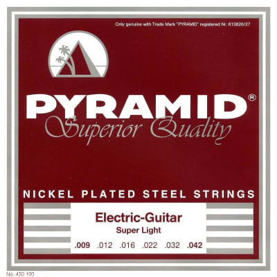 Cuerdas Eléctrica Pyramid Nickel Plated Steel 09-42 image 2