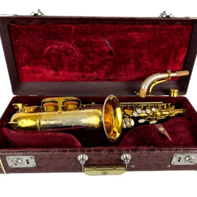 King Super 20 Silver Sonic Full Pearl Gold Plate Inlay Alto Saxophone HOLY GRAIL image 23