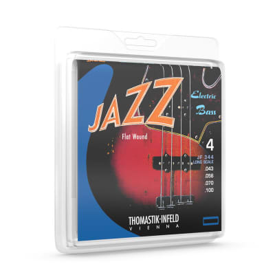 Thomastik-Infeld Jazz Flatwound Electric Bass Strings, 43-100
