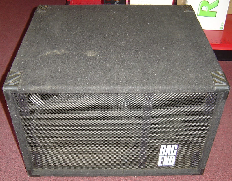 Bag End S15B-D 15" Bass Cabinet Black Carpet image 1