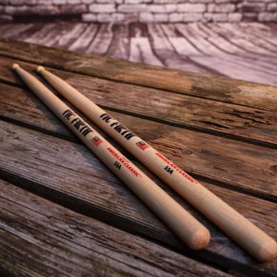 Vic Firth American Classic 55A Wood Tip Pair of Drum Sticks image 7
