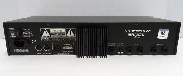VINTAGE DIGITECH 2112 PROGRAMMABLE TUBE STUDIO SYSTEM