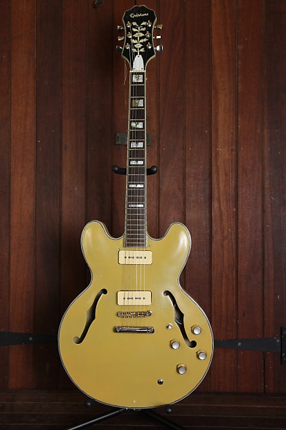 Epiphone Sheraton P90 Refinished Semi Hollow Guitar Pre Owned Reverb