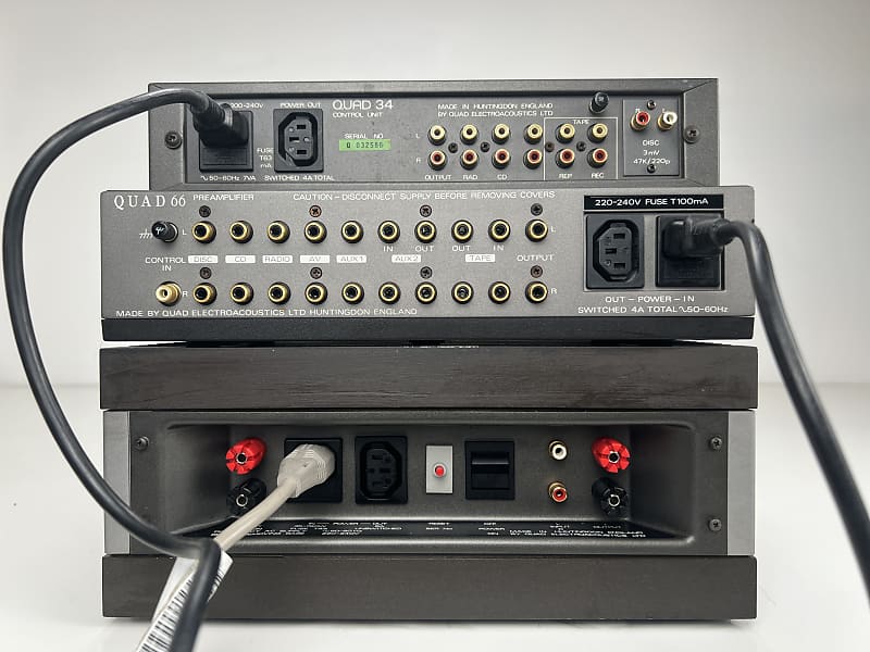 Quad 606 Power Amplifier - 66 Tuner - 34 Pre Amplifier