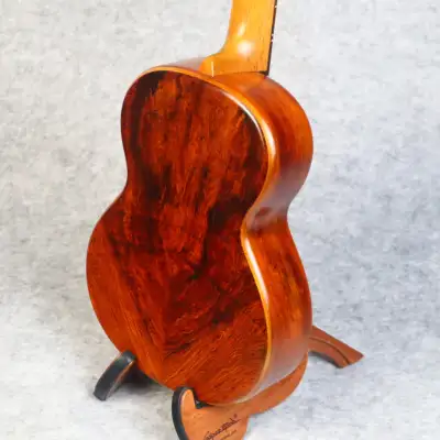 olamestre custom hawaiian koa cocobolo tenor ukulele imagen 9