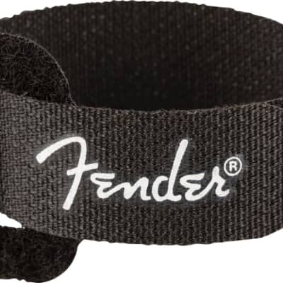 Genuine Fender Guitar/Instrument Cable Ties, 7", Black and Brown, Set of 6 image 4