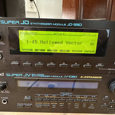 Roland Super JD-990 Super JD-990 Sound Module W/ Vintage Synth Card and Memory Expansion!