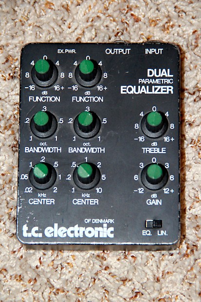 T.C Electronic Dual Parametric Equalizer 1980 Black | Reverb