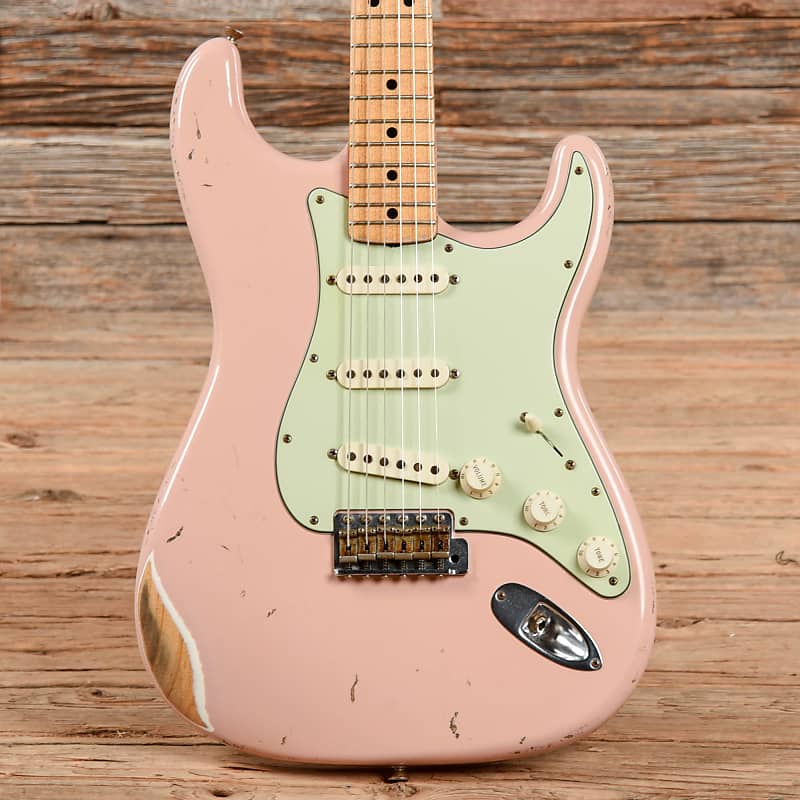 Fender Custom Shop '69 Stratocaster Relic Shell Pink 2006 image 1