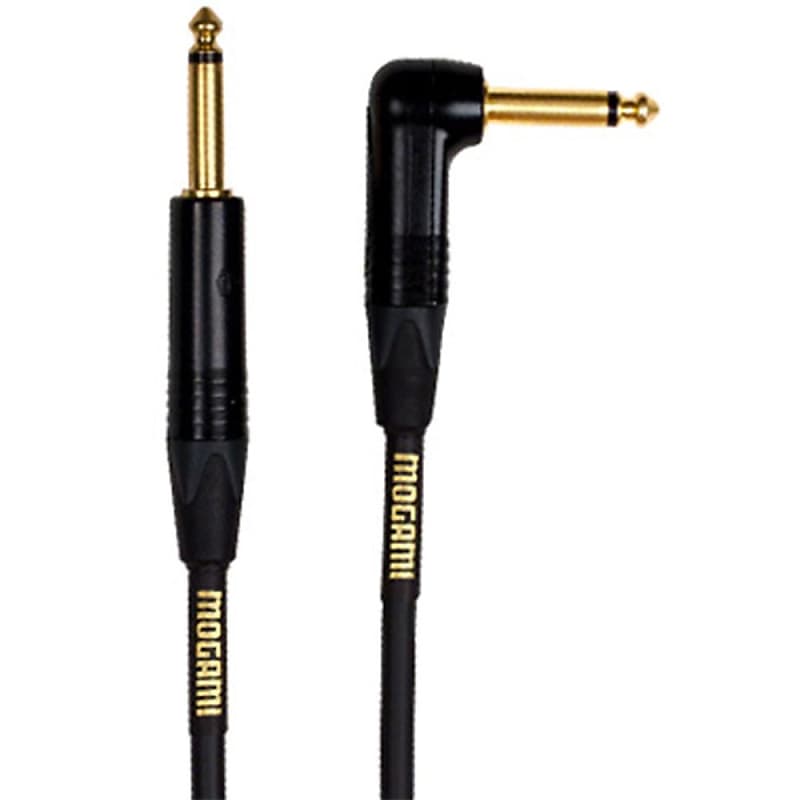 Mogami Gold Instrument Cable 18 Right Angle image 1