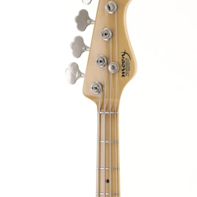 Moon Electric Bass Jazz Bass Type [SN -2664]  MOON JJ-4 Natural [4.81kg made in 1997] (04/08) image 3