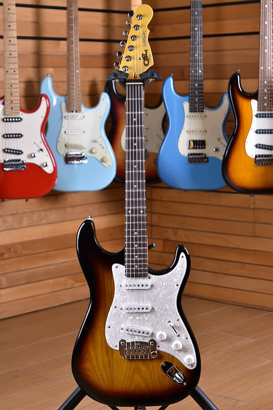 G&L Tribute Legacy Rosewood Fingerboard 2 Tone Sunburst