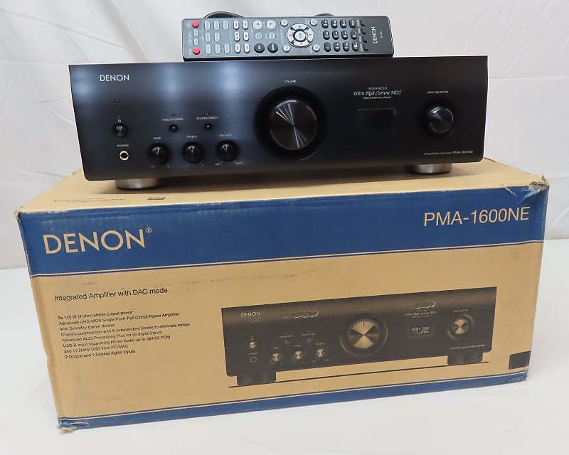Denon PMA-1600NE Stereo Integrated Amplifier - Amp w/ Remote | Reverb