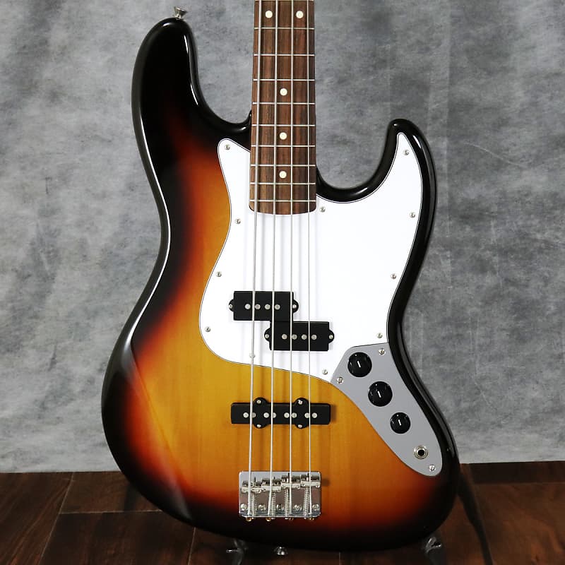 Fender Japan JB STD PJ 3 Tone Sunburst (S/N:T086224) (08/02)