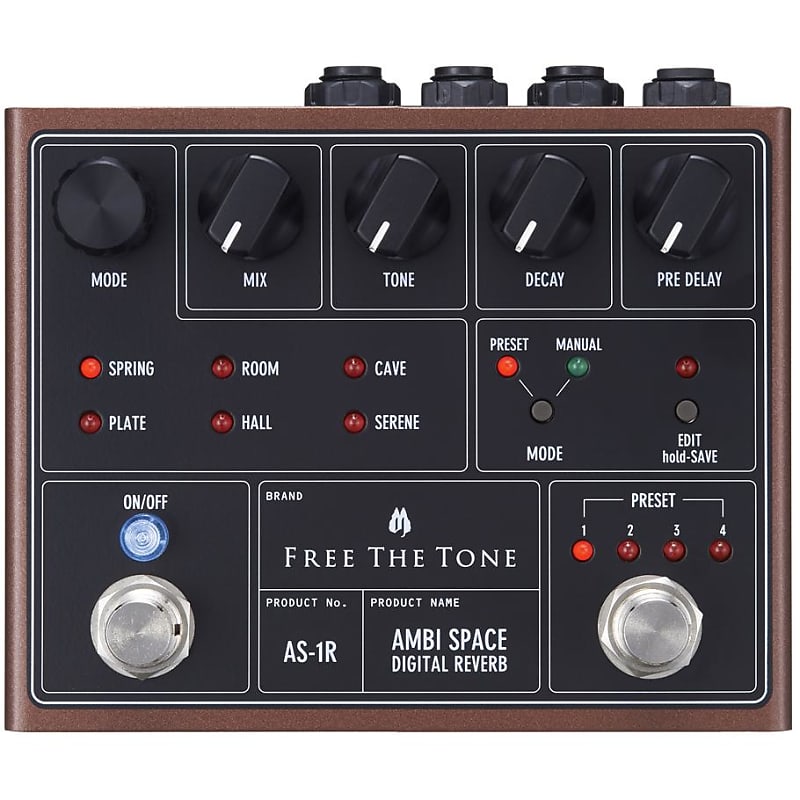 Free The Tone Ambi Space AS-1R Reverb