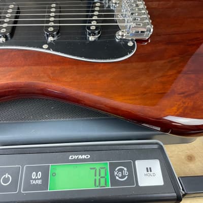 G&L CLF Research S-500 Mocha Okoume Body Maple FB