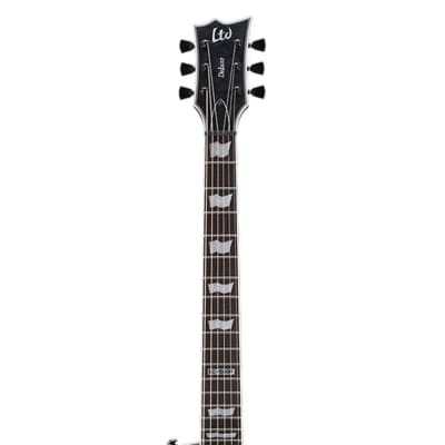 ESP LTD EC-1000 Electric Guitar w/Piezo - See Thru Black - B-Stock image 7