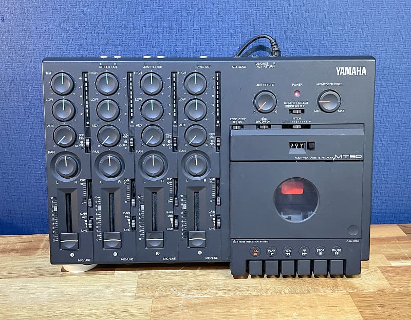 Excellent] Yamaha MT50 4-track Cassette Recorder | Reverb