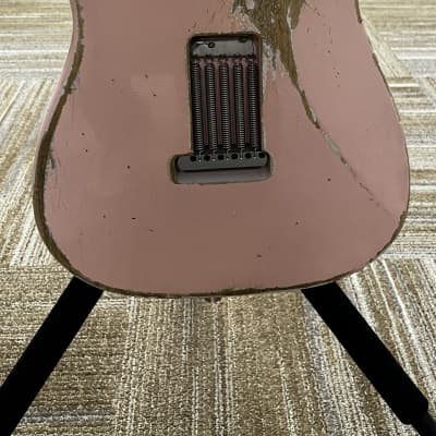 MJT Stratocaster 2010's Shell Pink Relic image 4