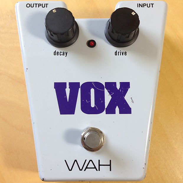 Vox 1904 Wah Pedal Autowah envelope follower AutoWah pedal Reverb