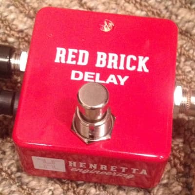 Reverb.com listing, price, conditions, and images for henretta-engineering-red-brick-delay