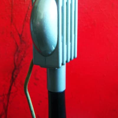 Vintage RARE 1940's Electro-Voice Model 75 carbon Microphone w period Astatic E6G desk stand image 5
