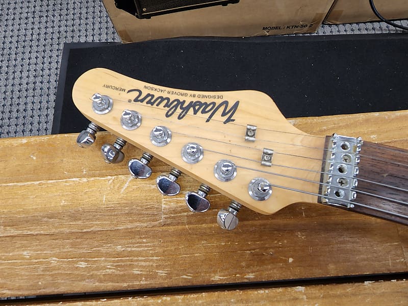 Washburn Mercury series Blue made in Korean Designed By