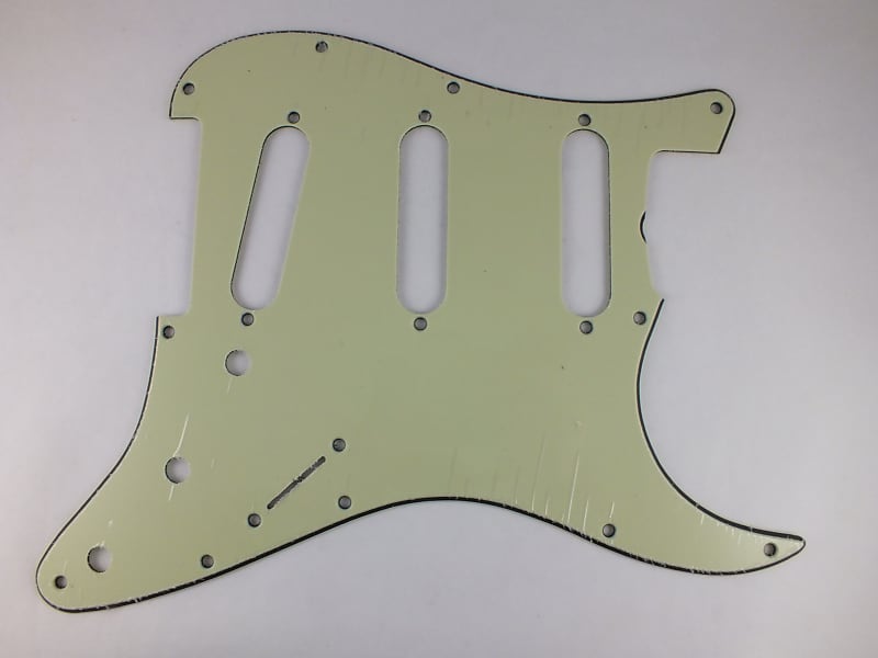 1965-67 Fender Stratocaster SSS Mint Green Pickguard Vintage | Reverb