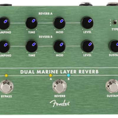 Fender Dual Marine Layer Reverb Pedal image 2