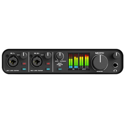 MOTU M4 Audio Studio Recording Interface, 192kHz, USB-C, 2 Input - 4 Output image 3