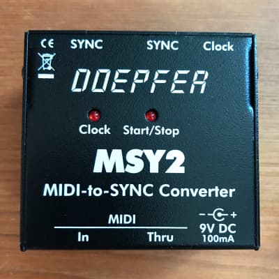 Doepfer MSY2 Midi to Sync Converter | Reverb