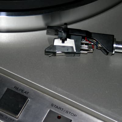 SONY PS-X20 Direct Drive Stereo Turntable Record Player 2-Speed Silver ADC Cartridge - Working VG image 9