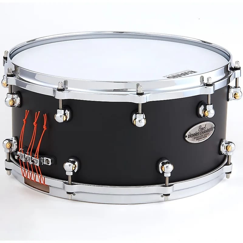 Pearl Dennis Chambers Signature 6.5x14" Maple Snare Drum DC1465S/C119 image 1