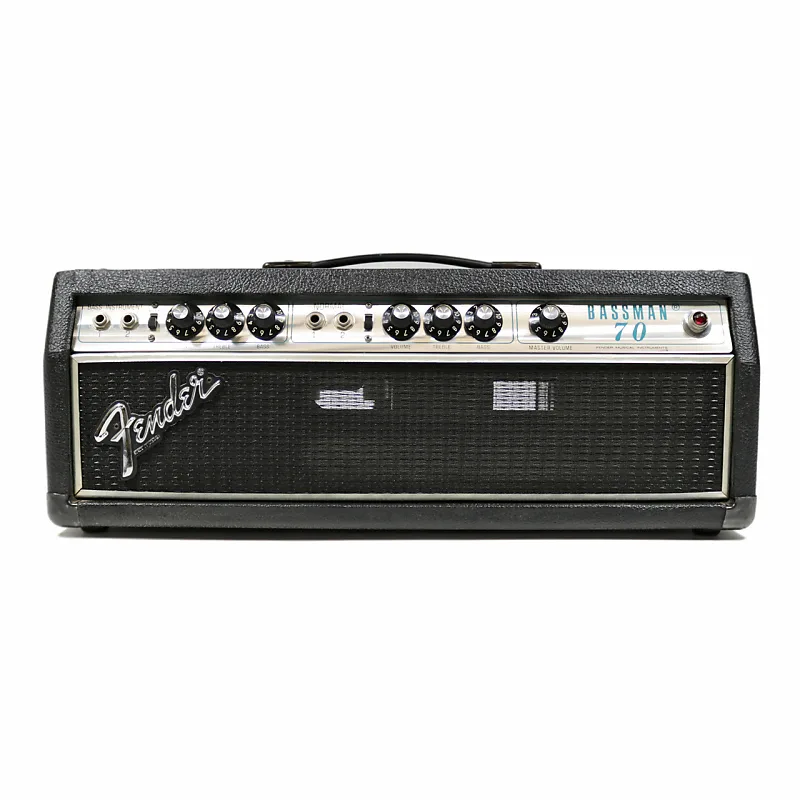 Fender Bassman 70 2-Channel 70-Watt Guitar Amp Head 1977 - 1980