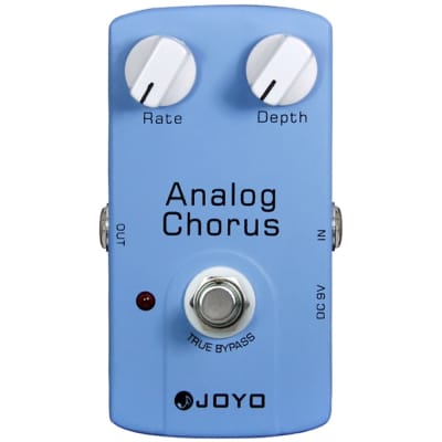 Joyo JF-37 Analog Chorus Guitar Effects Pedal with True Bypass & BBD Chip image 1