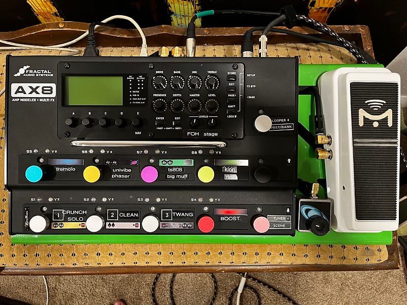 Fractal Audio COMPLETE FRACTAL AX8 AND MATRIX AMPLIFICATION SETUP