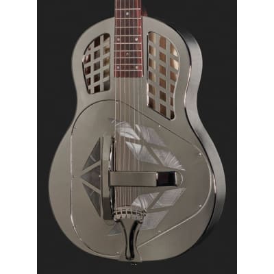 Recording King RM-991-R | Roundneck All-Metal Resonator Guitar.  New with Full Warranty! image 10