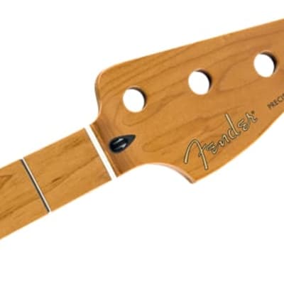 FENDER - Roasted Maple Precision Bass Neck  20 Medium Jumbo Frets  9.5  Maple  C Shape - 0990802920 image 1