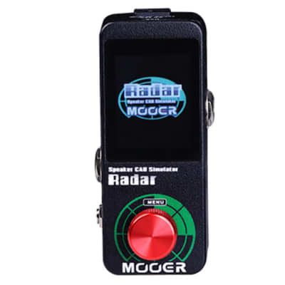 Mooer Radar Speaker Cab Simulator IR loader with Color LED Screen NEW! Release Open Box image 1
